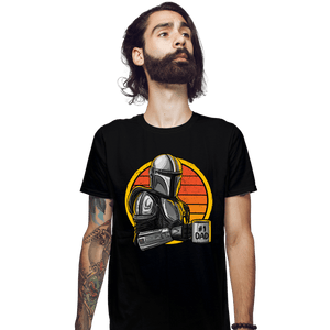 Secret_Shirts Fitted Shirts, Mens / Small / Black Best Mando Dad
