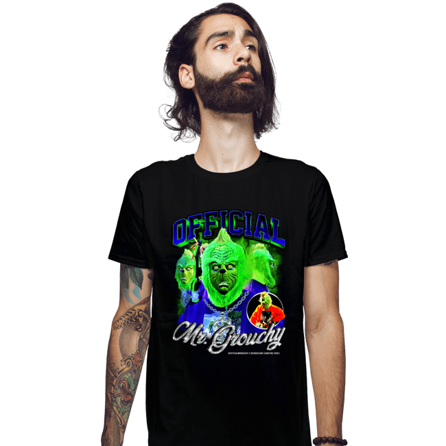 Shirts Fitted Shirts, Mens / Small / Black Mr Grouchy x CoDdesigns Bootleg Hip Hop tee