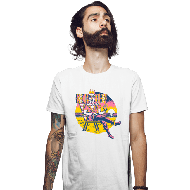 Secret_Shirts Fitted Shirts, Mens / Small / White A King's Rest