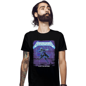 Shirts Fitted Shirts, Mens / Small / Black Blast The Lightning
