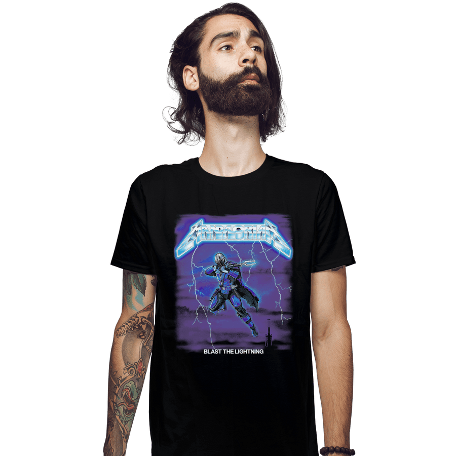 Shirts Fitted Shirts, Mens / Small / Black Blast The Lightning
