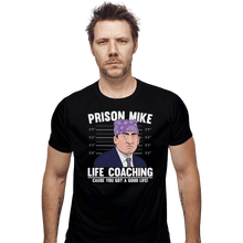 Load image into Gallery viewer, Shirts Fitted Shirts, Mens / Small / Black Prison Mike
