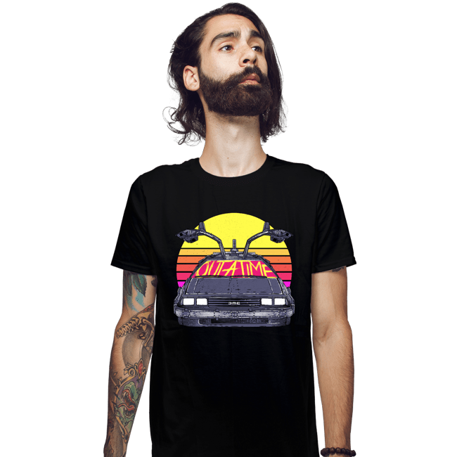 Secret_Shirts Fitted Shirts, Mens / Small / Black 80s Outatime