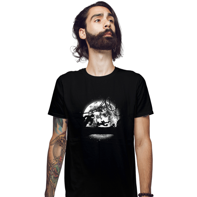 Shirts Fitted Shirts, Mens / Small / Black Moonlight Chase