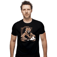 Load image into Gallery viewer, Daily_Deal_Shirts Fitted Shirts, Mens / Small / Black Bearface
