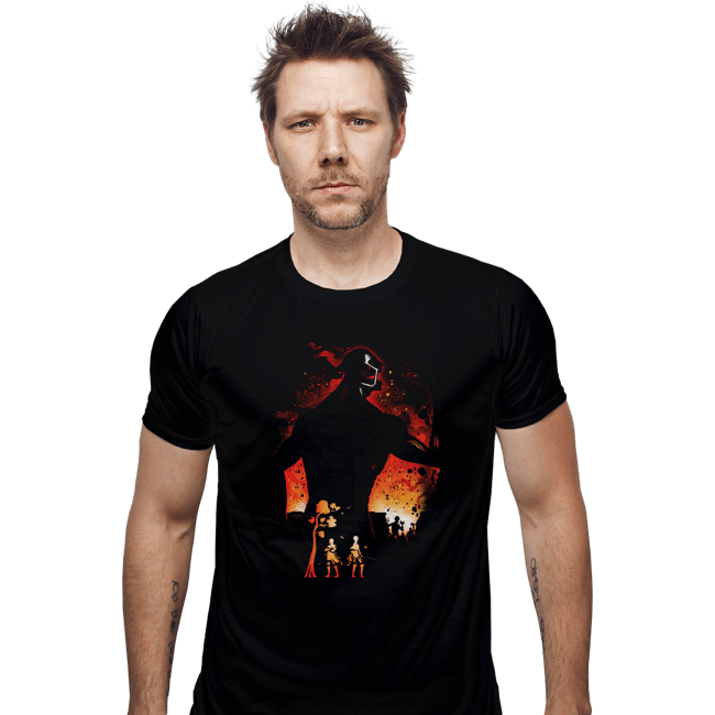 Shirts Fitted Shirts, Mens / Small / Black Colossal Titan