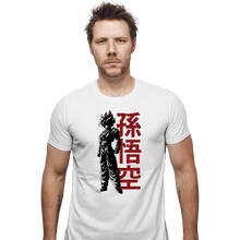 Load image into Gallery viewer, Shirts Fitted Shirts, Mens / Small / White The Super Saiyan
