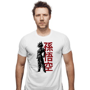 Shirts Fitted Shirts, Mens / Small / White The Super Saiyan