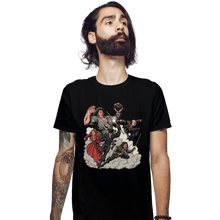 Load image into Gallery viewer, Shirts Fitted Shirts, Mens / Small / Black Princess Squad
