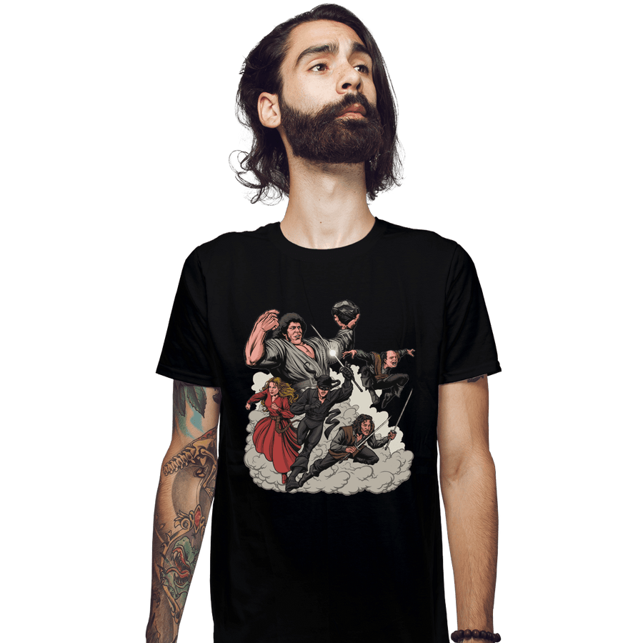 Shirts Fitted Shirts, Mens / Small / Black Princess Squad