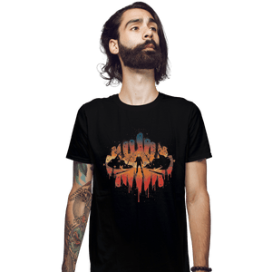 Shirts Fitted Shirts, Mens / Small / Black The Shaped Halloween