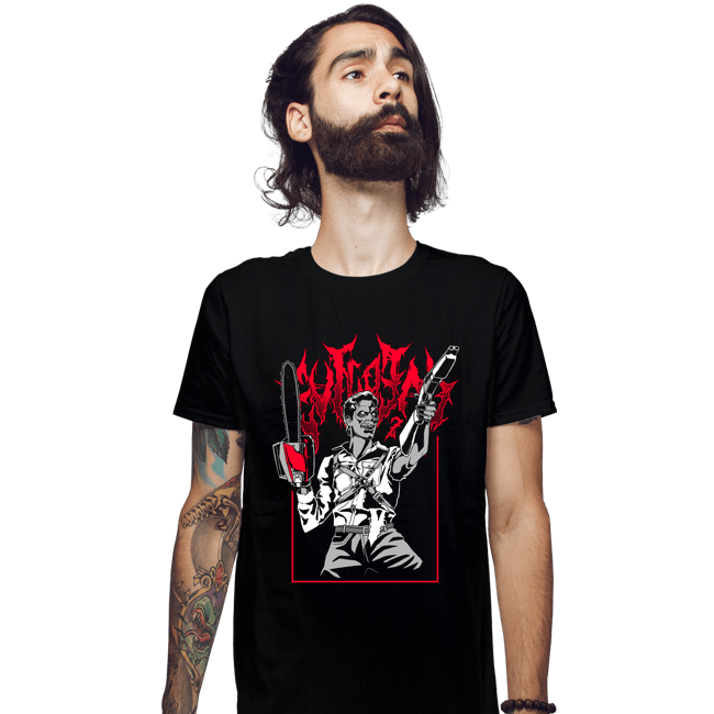 Daily_Deal_Shirts Fitted Shirts, Mens / Small / Black Deadite
