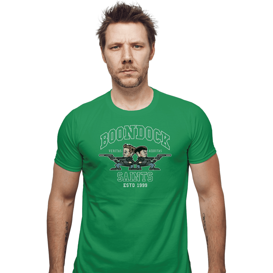 Secret_Shirts Fitted Shirts, Mens / Small / Irish Green Boondock Saints 1999
