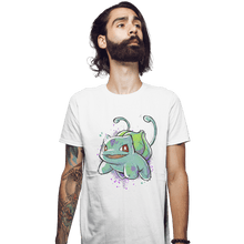 Load image into Gallery viewer, Shirts Fitted Shirts, Mens / Small / White Grass Ink
