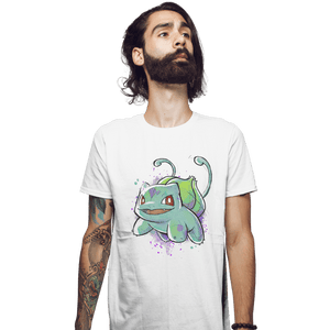 Shirts Fitted Shirts, Mens / Small / White Grass Ink