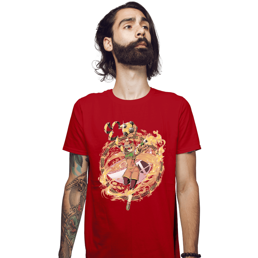 Shirts Fitted Shirts, Mens / Small / Red Ramen Fighter