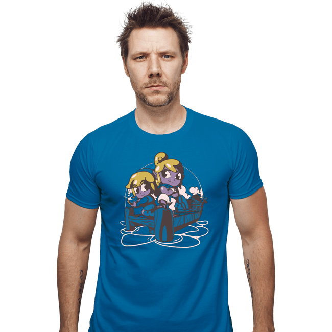 Shirts Fitted Shirts, Mens / Small / Sapphire Valentines Pirates
