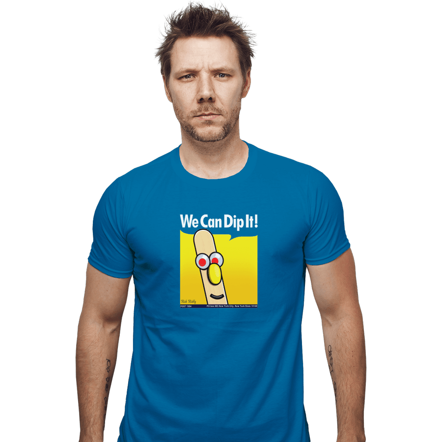 Shirts Fitted Shirts, Mens / Small / Sapphire We Can Dip It