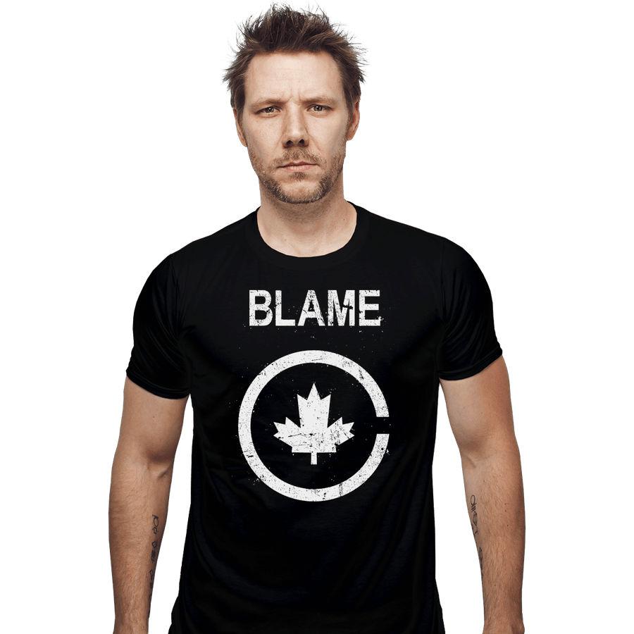 Shirts Fitted Shirts, Mens / Small / Black Blame Canada