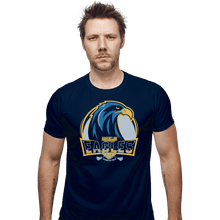 Load image into Gallery viewer, Shirts Fitted Shirts, Mens / Small / Navy Ravenclaw Eagles
