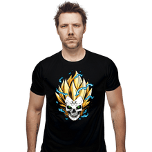 Load image into Gallery viewer, Daily_Deal_Shirts Fitted Shirts, Mens / Small / Black Majin Skeletron
