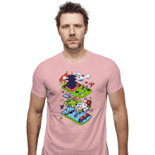 Load image into Gallery viewer, Daily_Deal_Shirts Fitted Shirts, Mens / Small / Pink 2nd Gen Color
