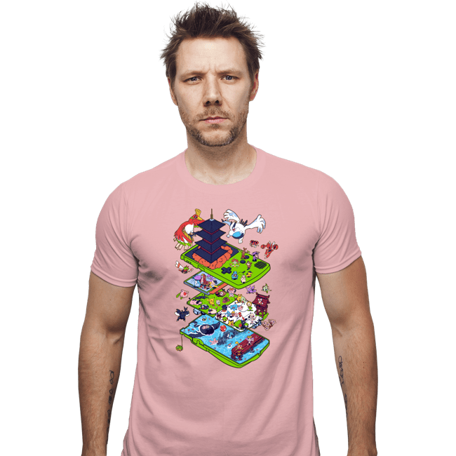 Daily_Deal_Shirts Fitted Shirts, Mens / Small / Pink 2nd Gen Color