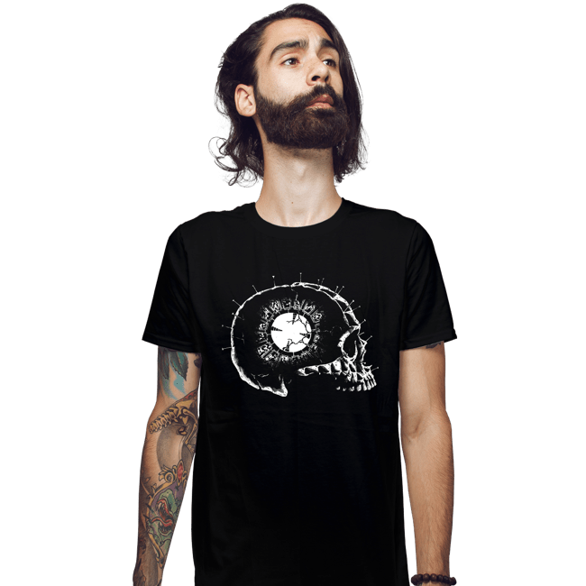Secret_Shirts Fitted Shirts, Mens / Small / Black Lament Skull