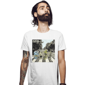 Shirts Fitted Shirts, Mens / Small / White Flabby Road