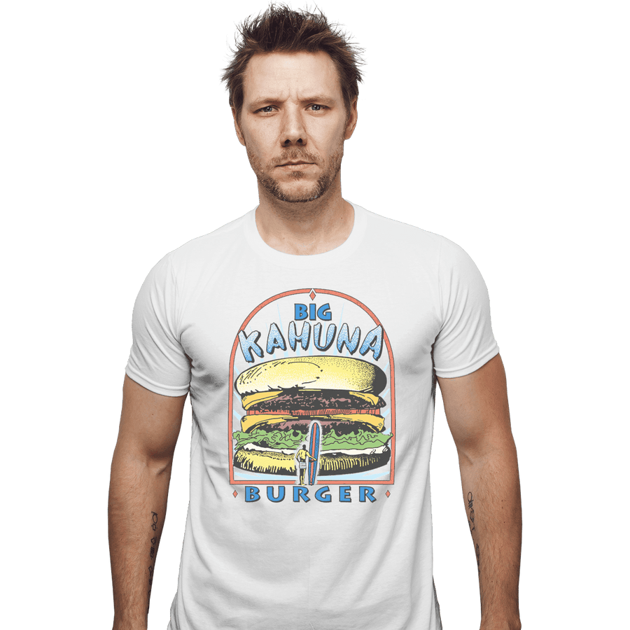 Shirts Fitted Shirts, Mens / Small / White Big Kahuna Burger