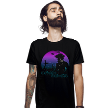 Load image into Gallery viewer, Shirts Fitted Shirts, Mens / Small / Black A Space Cowboy
