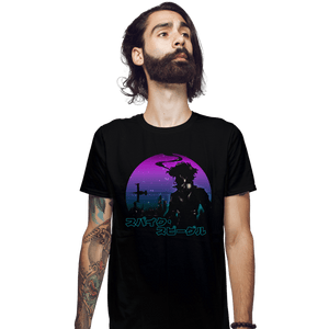 Shirts Fitted Shirts, Mens / Small / Black A Space Cowboy