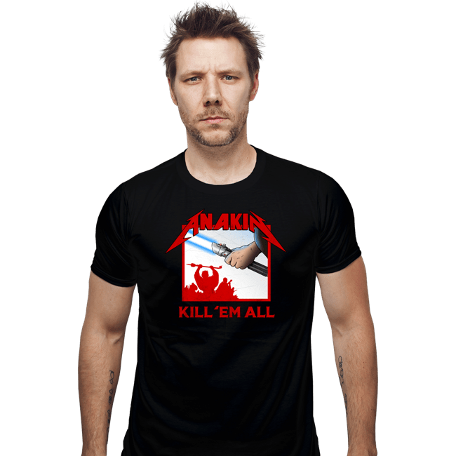Secret_Shirts Fitted Shirts, Mens / Small / Black Anakin Metal