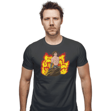 Load image into Gallery viewer, Shirts Fitted Shirts, Mens / Small / Charcoal The Little Sith
