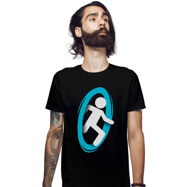 Shirts Fitted Shirts, Mens / Small / Black Portal A