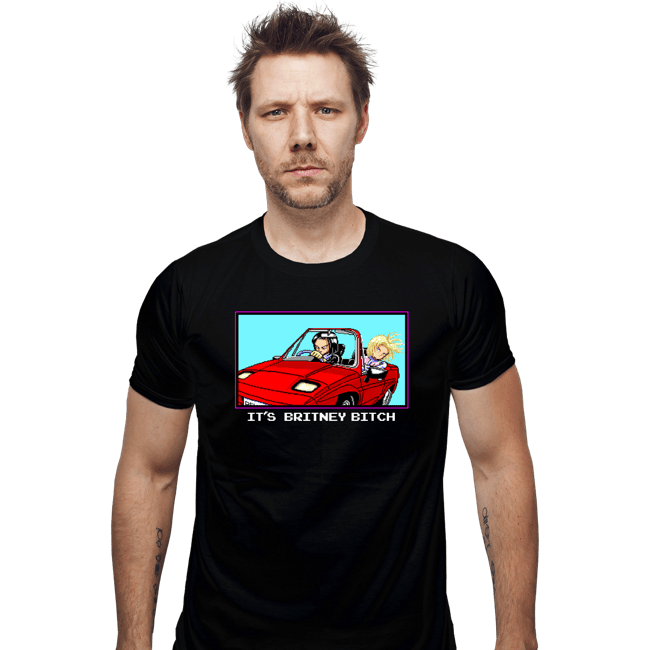 Secret_Shirts Fitted Shirts, Mens / Small / Black It's Britney