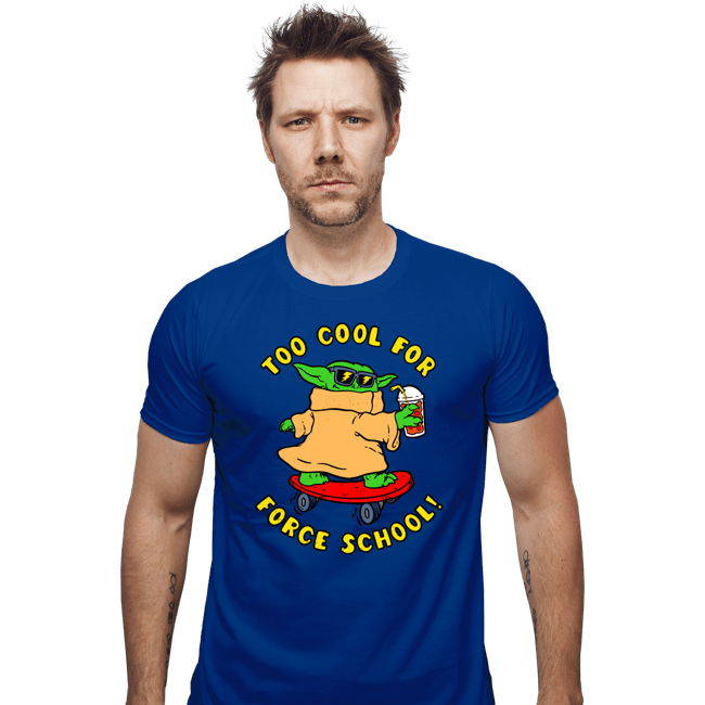 Secret_Shirts Fitted Shirts, Mens / Small / Royal Blue Too Cool