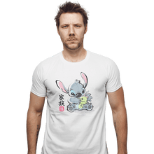 Load image into Gallery viewer, Shirts Fitted Shirts, Mens / Small / White Stitch Watercolor
