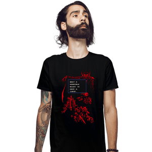 Secret_Shirts Fitted Shirts, Mens / Small / Black A Horrible Night