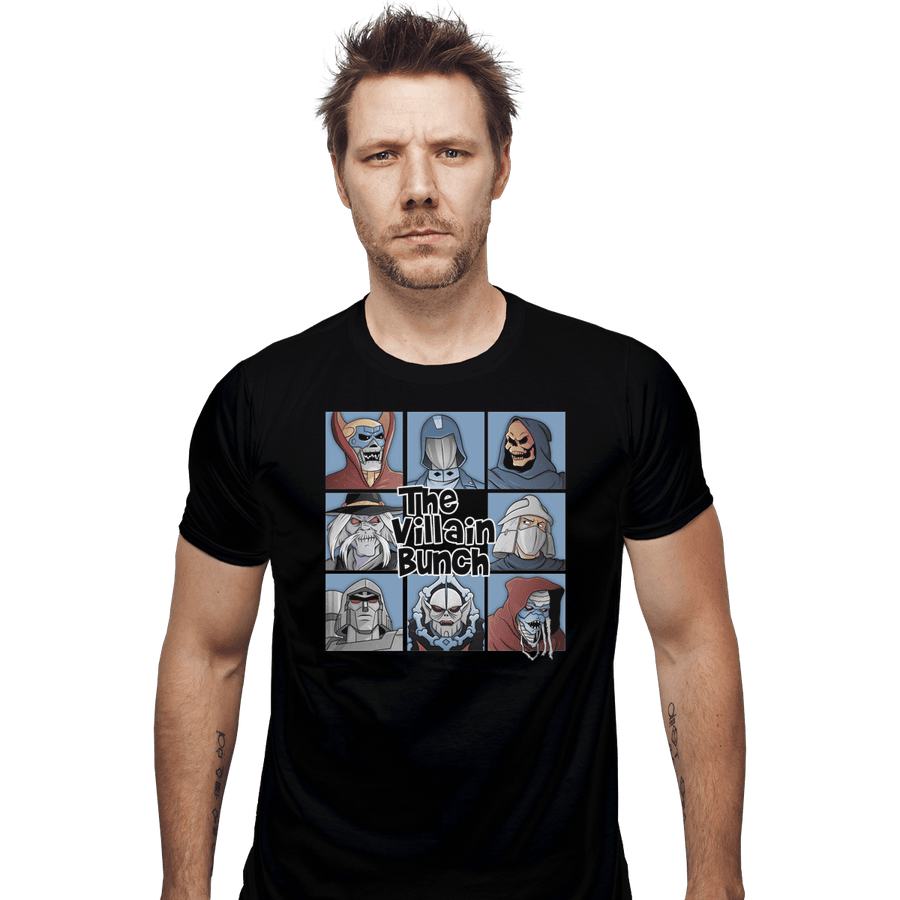 Shirts Fitted Shirts, Mens / Small / Black The Villain Bunch