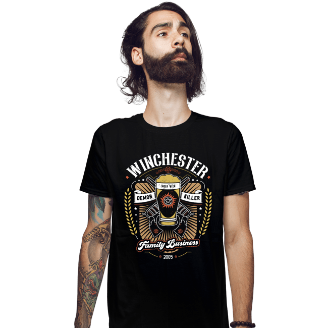 Secret_Shirts Fitted Shirts, Mens / Small / Black Beers And Demons