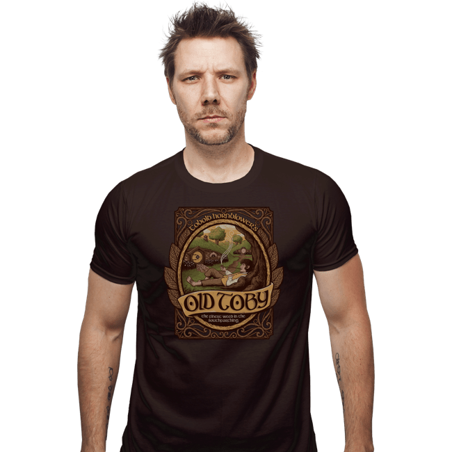 Shirts Fitted Shirts, Mens / Small / Dark Chocolate Old Toby