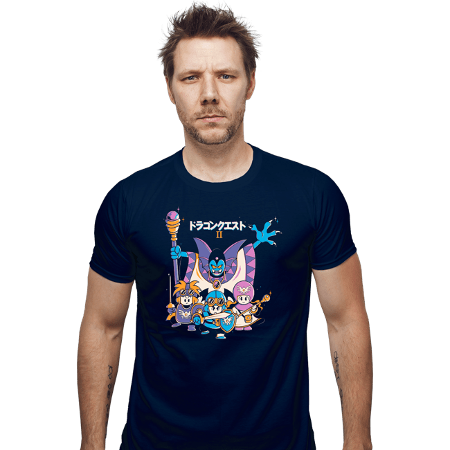 Secret_Shirts Fitted Shirts, Mens / Small / Navy Dragon Team