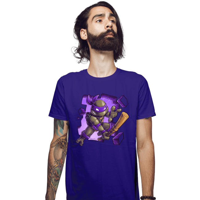 Daily_Deal_Shirts Fitted Shirts, Mens / Small / Violet Toy Don