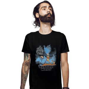 Shirts Fitted Shirts, Mens / Small / Black Avatar Wars