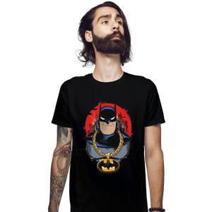 Shirts Fitted Shirts, Mens / Small / Black Dark Knight Drip