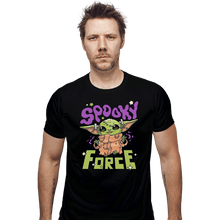 Load image into Gallery viewer, Shirts Fitted Shirts, Mens / Small / Black Spooky Force
