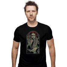 Load image into Gallery viewer, Shirts Fitted Shirts, Mens / Small / Black Lovecraft
