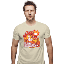 Load image into Gallery viewer, Shirts Fitted Shirts, Mens / Small / Sand Samba Time
