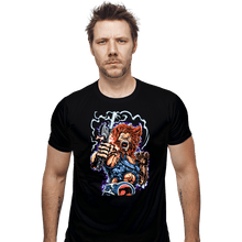 Load image into Gallery viewer, Secret_Shirts Fitted Shirts, Mens / Small / Black Lion-O
